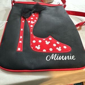 COPY - Disney Minnie Mouse Black and Red Crossbody Bag